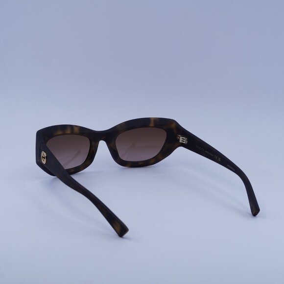 Gucci GG1784S 002 Sunglasses Dark Havana Cat Eye Frame, Brown Lenses main image 5